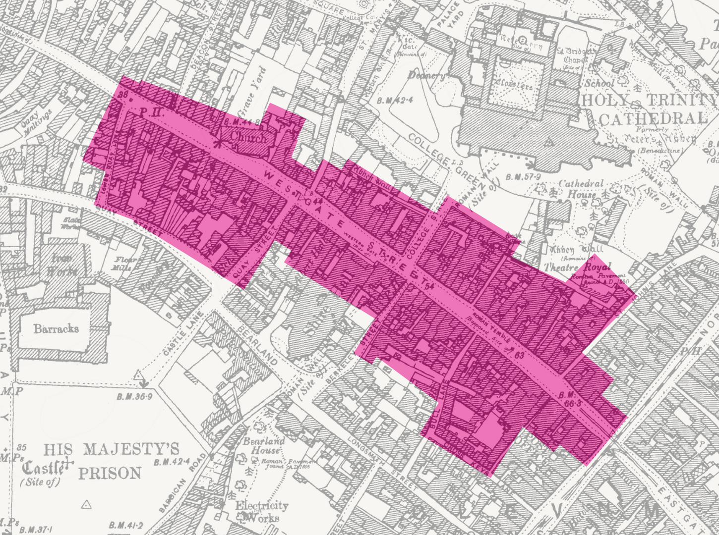 Cathedral Quarter High StreetHeritage Action Zone